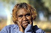 Portrait of an Aboriginal woman